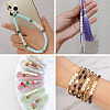 500Pcs Plating Acrylic Beads PACR-TADJ0001-01P-6