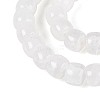 Baking Paint Crackle Glass Beads Strands DGLA-N019-02A-04-3