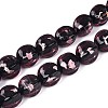 Handmade Silver Foil Lampwork  Beads FOIL-T024-12A-3