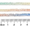 Transparent Painted Glass Beads Strands DGLA-A034-T1mm-A02-3