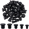 50Pcs 5 Styles Silicone Hole Plugs AJEW-GF0011-62I-1