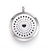 316 Surgical Stainless Steel Diffuser Locket Pendants STAS-H342-30P-1