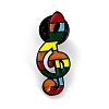 Musical Note Enamel Pin LS-JEWB-P011-06-1