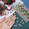 2 Sets Handmade Polymer Clay Beads CLAY-SC0002-05-3
