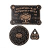 3Pcs 3 Styles Wood Pendulum Board WICR-L001-01A-1