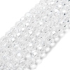 Electroplate Transparent Glass Beads Strands LS-EGLA-A035-T8mm-A19-1