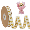 Heart Cotton Ribbon OCOR-WH0101-138C-1