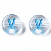 Transparent Clear Acrylic Beads MACR-N008-56V-3