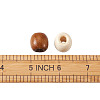 Natural Wood Beads WOOD-CD001-03-LF-6