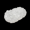 Natural White Jade Carved Pendants G-S384-01K-3