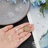 10Pcs Alloy Bead Cap Pendant Bails FIND-SC0010-61-3