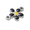 304 Stainless Steel Enamel Connector Charms STAS-G387-01P-3