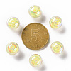 Transparent Acrylic Beads TACR-S152-15B-SS2105-3