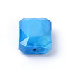 Opaque Solid Color Glass Beads GLAA-WH0025-58I-1