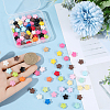 100Pcs Opaque Acrylic Beads OACR-PA0001-57-3