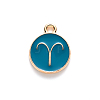 Alloy Enamel Pendants ENAM-S124-01A-05A-2