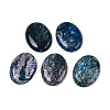 Natural Ripple Jasper Cabochons X-G-S330-14A-1
