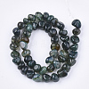 Natural Dragon Veins Agate Beads Strands X-G-S349-28A-2