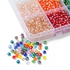 3000Pcs 15 Colors Electroplate Glass Beads Strands EGLA-YW0001-47-3