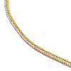 Braided Polycotton Cord Necklaces Making MAK-F038-B-RG-2