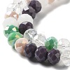 Glass Beads Strands EGLA-A034-M8mm-42-4