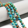 Synthetic Imperial Jasper Beads Strands G-N342-25A-1-2