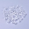 Transparent Clear Acrylic Round Beads X-PL526_4MM-1