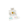 Foldable Paper Drawer Boxes with Clear Plastic Cover CON-WH0095-68B-03-8