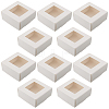 Square Paper Boxes with Clear Window SOAP-DJ0001-02B-03-7