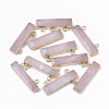 Natural Rose Quartz Charms G-S359-012F-1