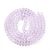 Baking Paint Transparent Glass Beads X1-DGLA-N006-6mm-05-2