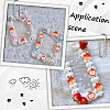 60Pcs 2 Styles Resin Cabochons RESI-SC0006-48-5