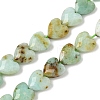 Natural Green Opal Beads Strands G-D316-B05-2