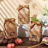 Hollow House Shaped Cardboard Paper Candy Boxes CON-WH0084-82A-4