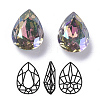 Imitation Austrian Crystal Glass Rhinestone RGLA-K011-13x18-001GL-1