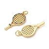 Brass Micro Pave Cubic Zirconia Pendants KK-D502-23B-G-2