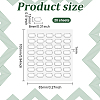 60Pcs Transparent Acrylic Double-sided Adhesive Stickers FIND-WH0139-98A-2