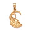 Ion Plating(IP) 304 Stainless Steel Pendants LS-STAS-D165-14G-06-1