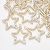 ABS Plastic Imitation Pearl Pendants PALLOY-T071-082-1