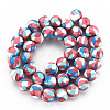Handmade Polymer Clay Beads Strands CLAY-N008-054-10-2