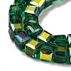 Electroplate Glass Beads Strands EGLA-M031-01A-HR06-3