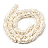 Electroplated Shell Pearl Beads Strands BSHE-B009-E01-2x7mm-2