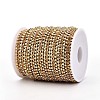 Iron Rhinestone Cup Chains CH-T006-04G-01-2