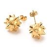 Ion Plating(IP) 304 Stainless Steel Stud Earrings for Women EJEW-D101-02G-2