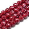 Drawbench Glass Beads Strands DGLA-S115-8mm-L13-1