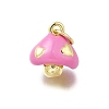 Brass Enamel Charms KK-K400-29G-02-1