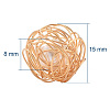 Copper Wire Beads PALLOY-JF00396-3