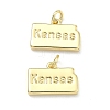 Brass Pendants KK-D229-22O-G-1