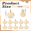 10Pcs Alloy Pendants FIND-LP0003-36I-2