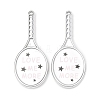 Opaque Printed Acrylic Big Pendants AC-CBA89B1-01A-1